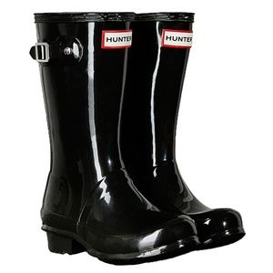 Hunter Boots Original Kids Gloss Black Boots
